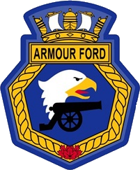 Badge for 113 Armour Ford Navy League Cadet Corps