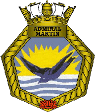 Badge for 122 Admiral Martin Navy League Cadet Corps