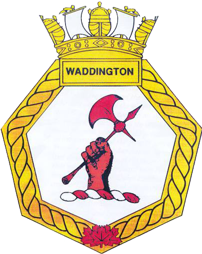 Badge for 11 T.E. Waddington Navy League Cadet Corps