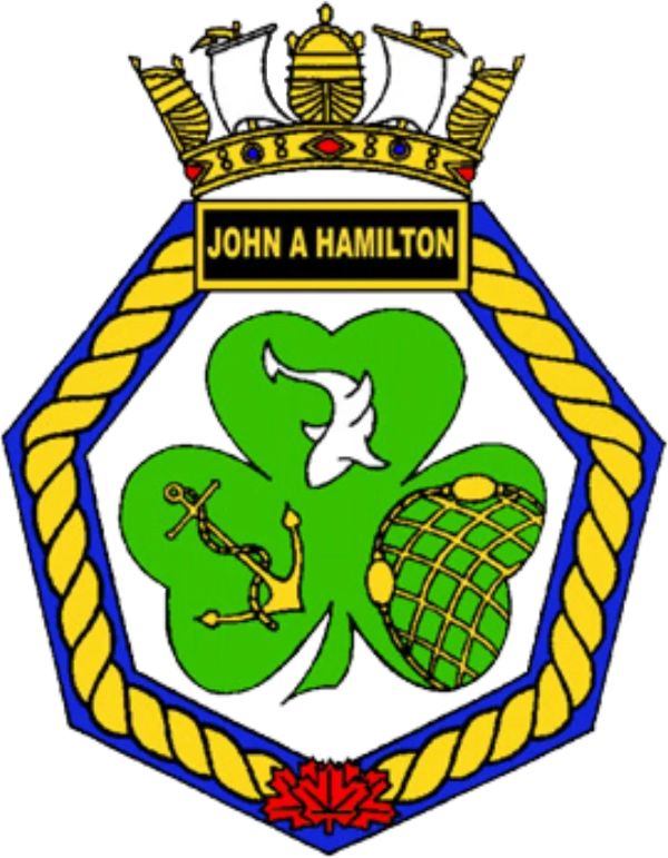 Badge for 166 John A. Hamilton Navy League Cadet Corps