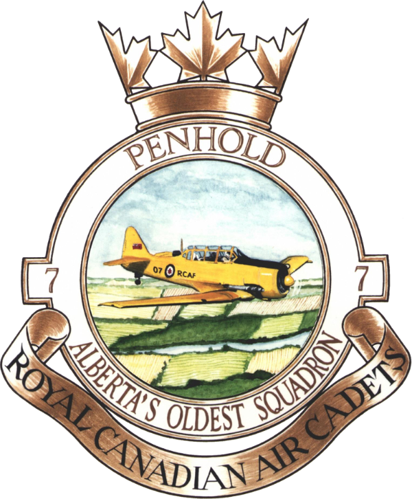 Badge for 7 Penhold Royal Canadian Air Cadet Squadron