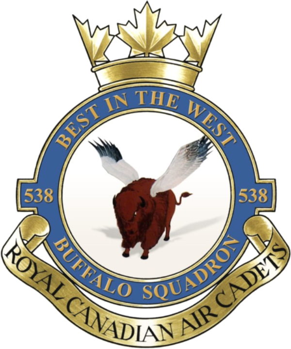 Badge for 538 Buffalo Royal Canadian Air Cadet Squadron