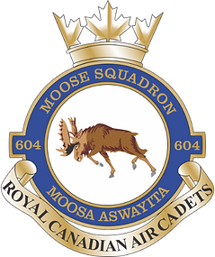 Badge for 604 Moose Royal Canadian Air Cadet Squadron