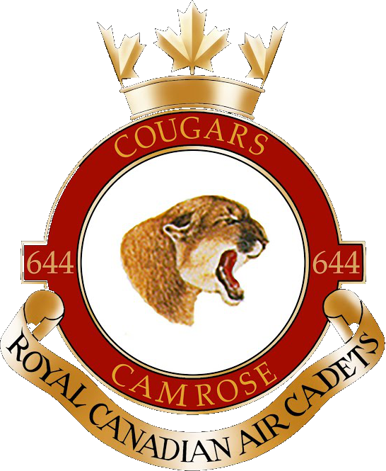 Badge for 644 Camrose Royal Canadian Air Cadet Squadron