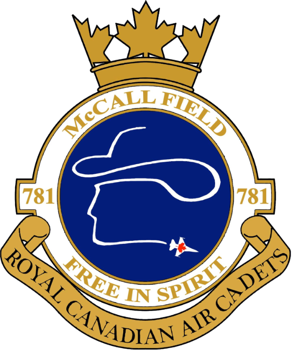 Badge for 781 McCall Field Royal Canadian Air Cadet Squadron