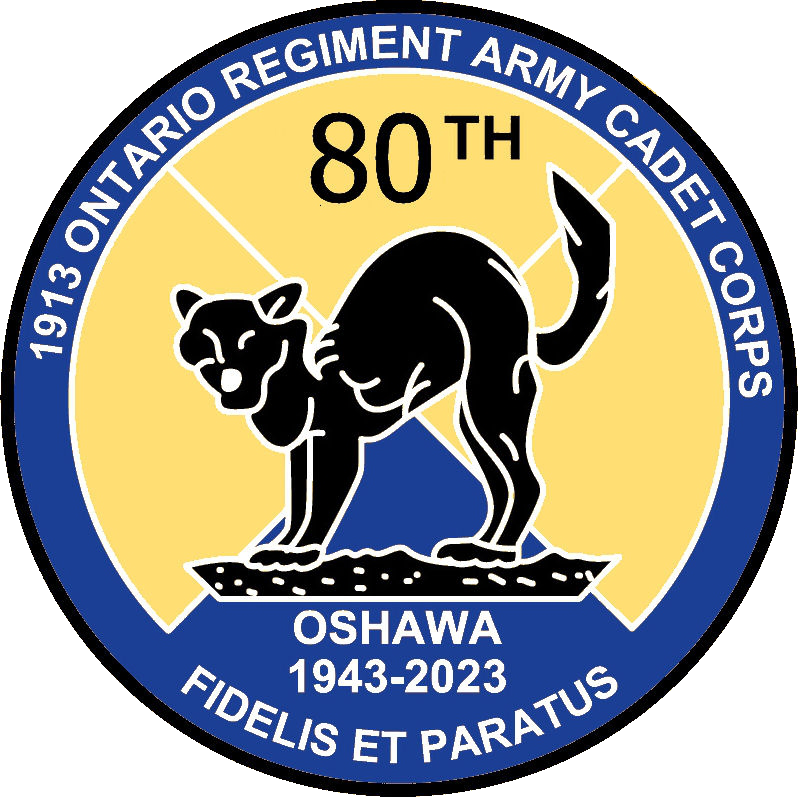 Badge for 1913 The Ontario Regiment Royal Canadian Army Cadet Corps
