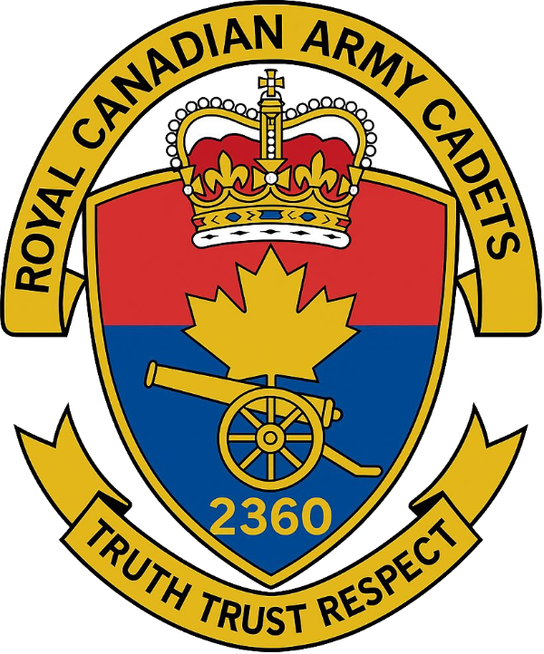 Badge for 2360 42nd Field Artillery Regiment (Lanark And Renfrew Scottish) RCA Royal Canadian Army Cadet Corps
