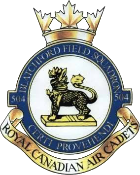 Badge for 504 Blatchford Royal Canadian Air Cadet Squadron